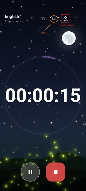 Focus tab screenshot 2